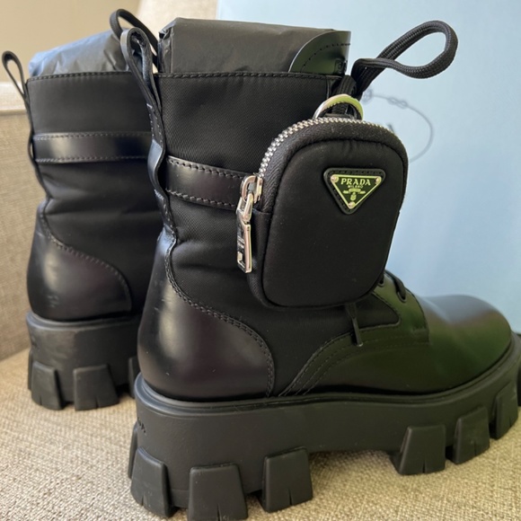 Prada Monolith Boots - Picture 3 of 15